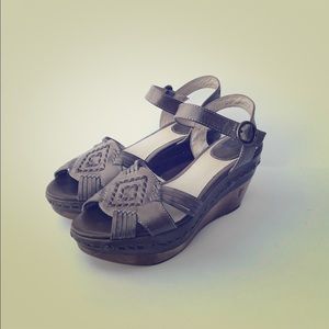 FRY Wedges Platform Sandals SZ 7,5